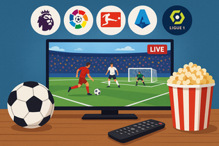 AI人工智能足球预测示意图